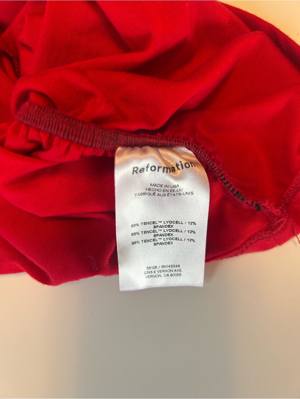 Reformation Red Halter Top - Picture 5 of 6